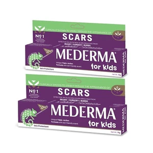 Mederma Kids Scar Treatment Gel | Kid-Friendly | 2-12 Years Age 10g Pack of 2 - Picture 1 of 6
