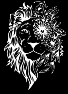 lion Vinyl Decal Pick Your Color 5x8 - Picture 1 of 2