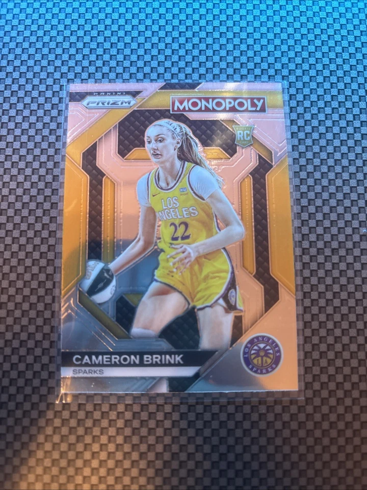 Cameron Brink 2024 Panini Prizm Monopoly Rookie Card Insert Spark #WNBA6 - Image 1 of 2