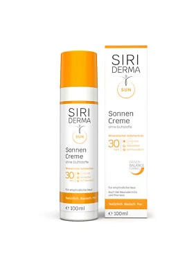 Siriderma Sonnencreme ohne Duft 100 ml LSF30 - Basisch