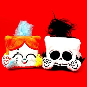 Squaredy Cats (Smol/mini) - "Bones" & "Rags" Set Nightmare Before Christmas homa - Picture 1 of 5