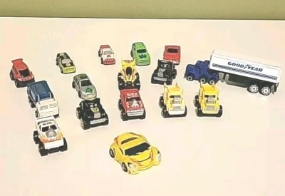 Vintage 1980s-90s  Road Champs- Imperial-Hasbro-unmarked Vehicle Lot (16) Mini - Image 1 of 4