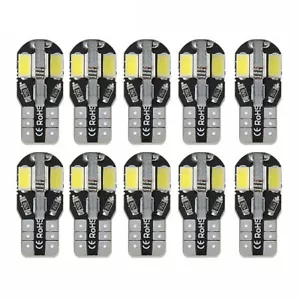 10 Stk T10 8-SMD CANBUS Weiß Hell KFZ Innenraum LED Beleuchtung Lampe 12V - Bild 1 von 7
