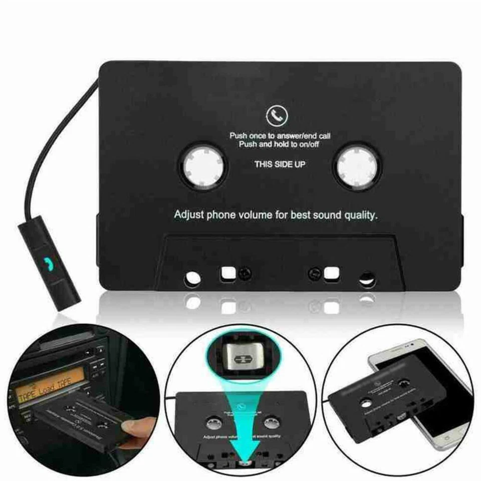 Convertitore di cassette stereo per auto compatibile con Bluetooth 5.0 W3V5 - Immagine 1 di 4