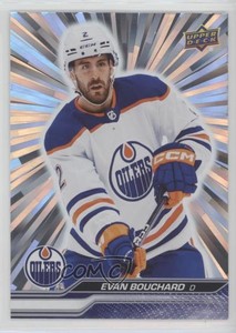 2023-24 Upper Deck Series 1 Outburst Silver Evan Bouchard #71