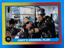 1989 Topps Back to the Future Part II Griff's Criminal Plan #15