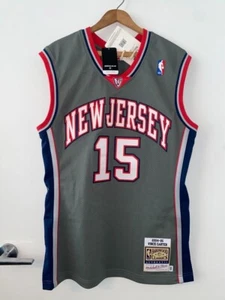 AUTHENTIC new Mitchell and Ness Vince Carter New Jersey Nets 2004-05 jersey 40 M - Picture 1 of 11