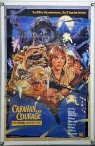 CARAVAN OF COURAGE AN EWOK ADVENTURE FF ORIGINAL ONE SHEET MOVIE POSTER (1984) - Picture 1 of 1