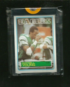 Roynell Young 1983 Topps VAULT PROOF w/ COA Sealed and Uncirculated Eagles