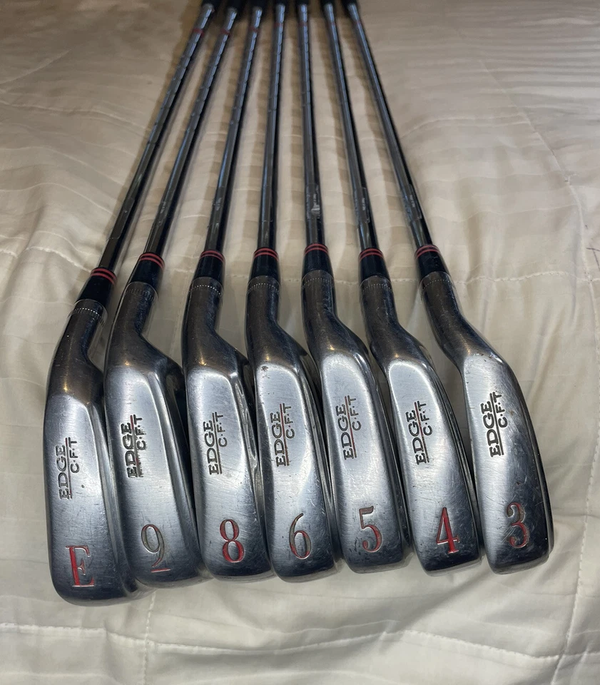 Ben Hogan Edge CFT Iron Set E/3/4/5/6/8/9 Apex Edge 4 (Stiff) Steel Mens RH - Image 1 of 4