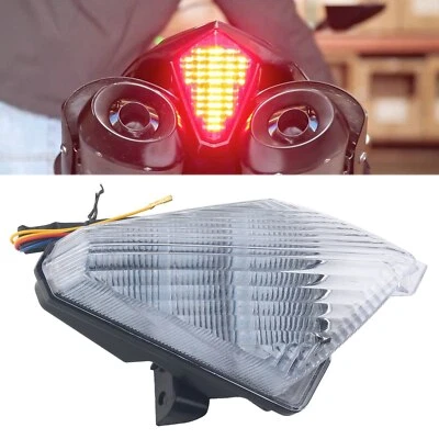 Fits 2007 2008 Yamaha YZF R1 LED Tail Brake Light Turn Signals Integrated Clear — 第 1/4 张图片