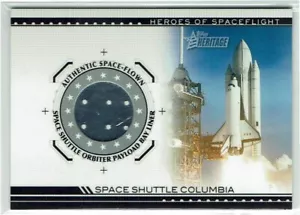 American Heroes of Spaceflight Relic SSC5 Space Flown Shuttle Colombia Bay Line - Picture 1 of 2