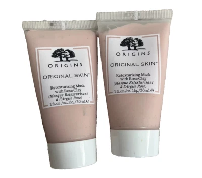2 ORIGINS Original Skin (1 oz each) Retexturizing Mask with Rose Clay - Image 1 of 2
