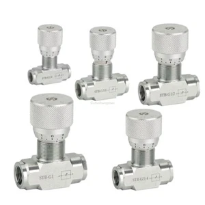 Valvola limitatrice idraulica bidirezionale Flow Control STB-G1/4 STB-G3/8 STB-G3/4 - Foto 1 di 12