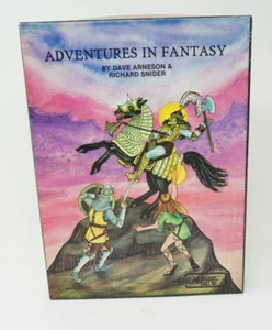 Excalibre Games RPG Adventures in Fantasy 1979 Dave Arneson & Richard Snider - Picture 1 of 10