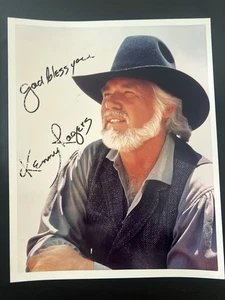Kenny Rogers 8x10 signed Photo autographed Picture - Picture 1 of 2
