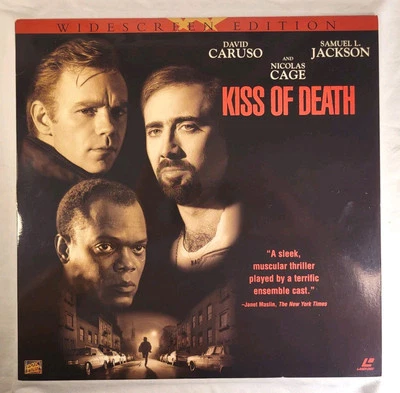 Kiss Of Death, Laserdisc, Widescreen, (LIKE NEW) Samuel L Jackson, Nicolas Cage - Image 1 of 4