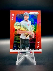 ❤️2024-25 Panini Prizm Deca #290 Giannis Antetokounmpo MVP Red Prizm /199 - Picture 1 of 3