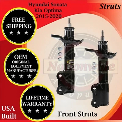 Puntal delantero Monroe OEM para Hyundai Sonata Kia Optima 2015-2020 garantía de por vida Foto 1 de 4