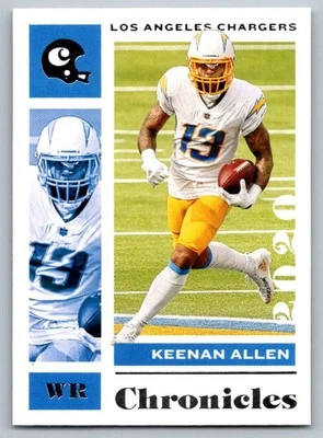 2021 Panini Impeccable Keenan Allen Los Angeles Chargers #54 - Image 1 of 2