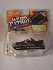 Jada Hero Patrol Texas Department Of Public Safety Crown Victoria Police Car1/64 - Picture 1 of 3