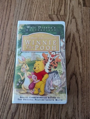 Walt Disney Masterpiece "The Many Adventures of Winnie the Pooh"  (VHS) 1996 - Image 1 of 4