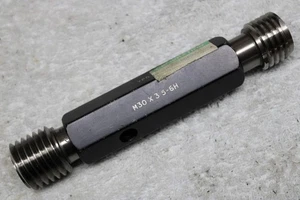 YPG M30 x 3,5mm 6H Gewindelehre Go No-Go 30mm Gewindelehre - Bild 1 von 1