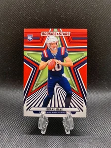 2024 Panini Rookies & Stars #129 Drake Maye Red rookie card - Foto 1 di 2