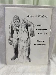 FIRST EDITION GRAY MORROW BABES AND BIMBOS FANTASY ART BOOK RARE! - Foto 1 di 7