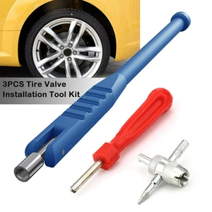 Tire Valve Stem installation HD Chrome Tool Puller Car Plug Core Remover Xgxypxs - Picture 1 of 12