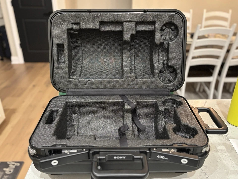 索尼镜头盒 ~ 用于 400 毫米 F2.8 G Master FE OSS 镜头 原始设备制造商 索尼 美国 — 第 1/4 张图片