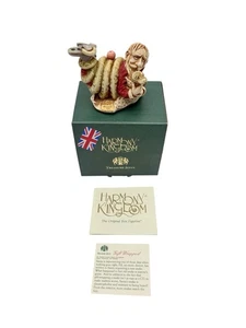 Harmony Kingdom Gift Wrapped Santa Delivers Snake UK Made Box Figurine Gift - Picture 1 of 7
