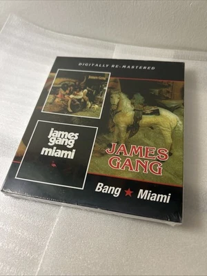 Sealed James Gang ~ Bang / Miami CD 2014 BGO Records •• NEW •• - Image 1 of 4