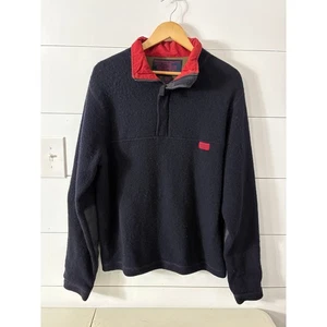 Abercrombie & Fitch Wollmischung Viertelreißverschluss Pullover Sweater Herren Medium - Bild 1 von 8
