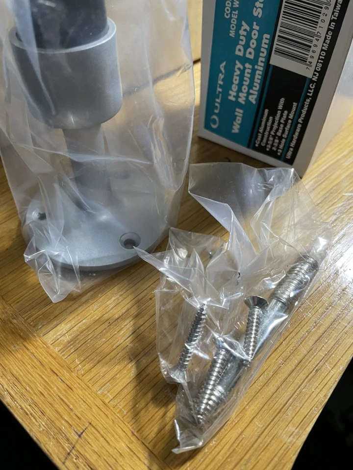 ONE ULTRA Hardware Products, #WS735AL o #WS825AL, soporte de puerta de montaje en pared Foto 1 de 1