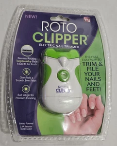 Roto Clipper Elektrischer Nageltrimmer WIE IM TV GESEHEN BRANDNEU Trimmen & Feilen Nägel NEU - Bild 1 von 4