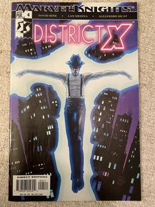 DISTRICT X #4 Bishop X-Men Marvel Knights Comics 2004 - NM - Picture 1 of 1