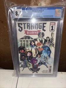 Strange Academy #1 CGC 8.5 WP Marvel Comics 2020 1st app of 10 New Characters - Picture 1 of 4