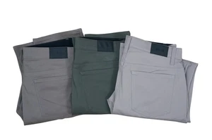 3 Vintage Calvin Klein Mens Slim Fit Stretch Chinos Pants Size 32 x 30 - Picture 1 of 11