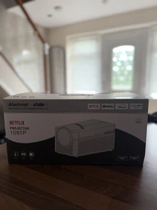 Netflix Licensed Alwtniet NTV Smart Projector, 1080P - Picture 1 of 3