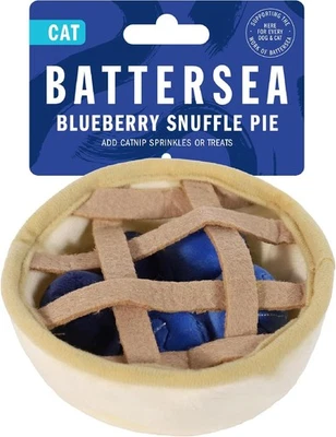 Rosewood Battersea Blueberry Snuffle Pie Cat Toy, Catnip...