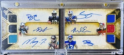 2014 Topps Triple Threads Beckham Evans Cooks Auto Relic TTARDC-7 - Image 1 of 2