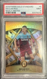 2019 Panini Gold Standard Declan Rice Newly Minted /149 PSA 9 #NM-5 - Picture 1 of 2