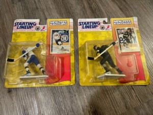 1994 Starting Lineup hockey Lot Mario Lemieux and Brett Hull