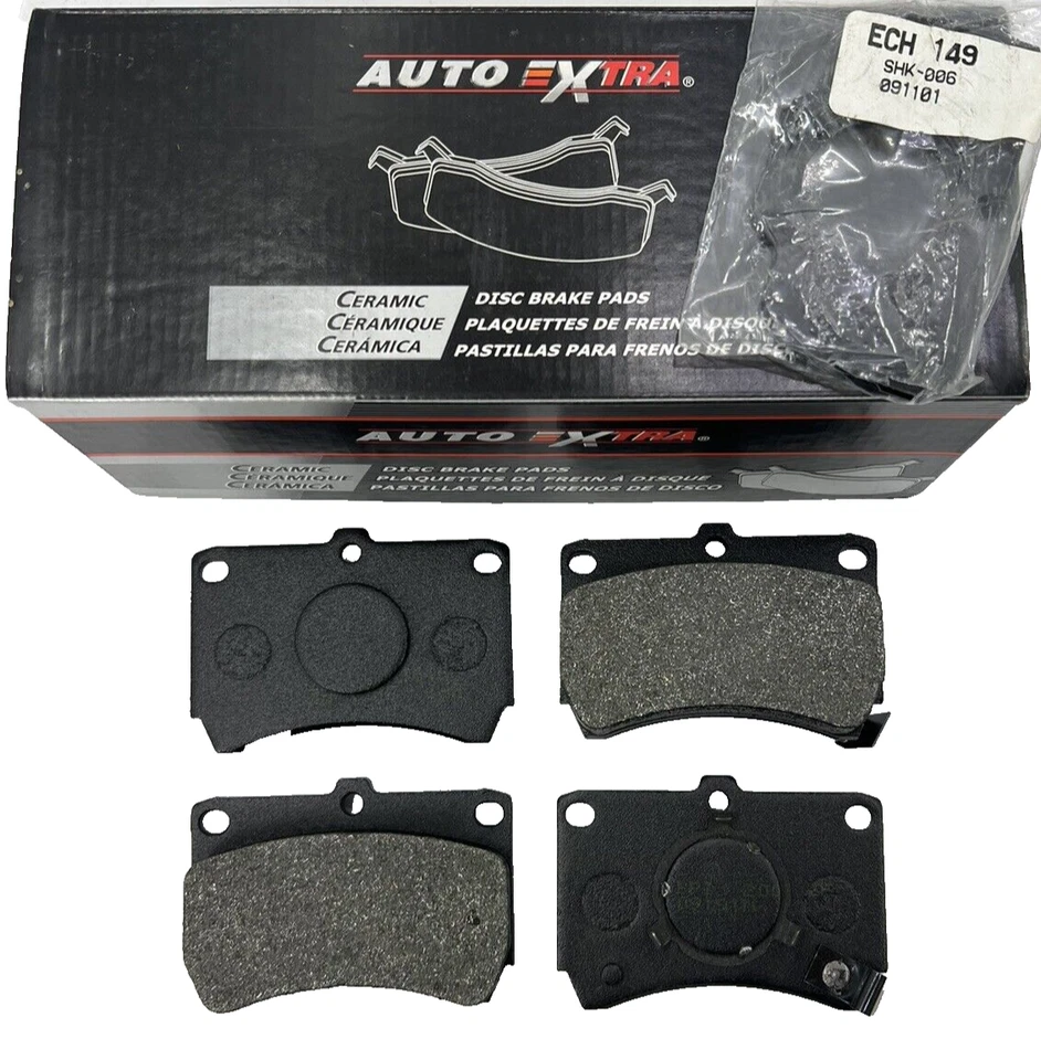 JUEGO DE PASTILLAS DE FRENO DE DISCO EXTRA AUTOMÁTICO AXMD319 PARA MAZDA 323 1986-89, MERCURY CAPRI Foto 1 de 4