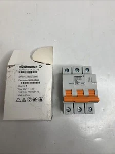 Weidmüller SU3D10UC, Leitungsschutzschalter CB PROTECTOR 1077 3P D 10A ACDC - Bild 1 von 7