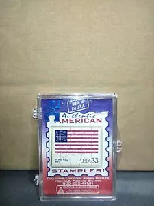Campioni Vintage Cartoline Stati Uniti Mini Puzzle in Legno 29 Stelle Bandiera 1847, 2001 - Foto 1 di 4