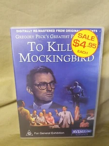 To Kill a Mockingbird, DVD, R4, VGC, buy 1 get 1 50% off - Picture 1 of 1