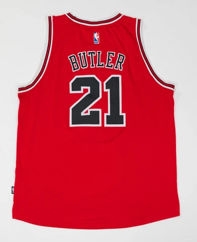 Adidas Sz 2XL XXL Jimmy Butler #21 Chicago Bulls Swingman Adult Jersey Cover