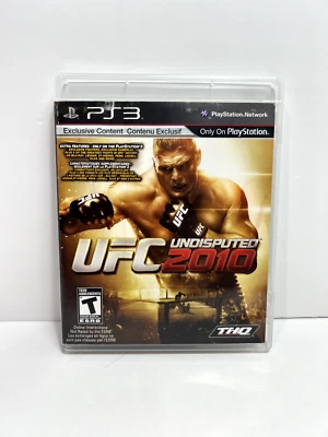 UFC Undisputed 2010 PS3 (Sony PlayStation 3, 2010) CIB - Image 1 of 4